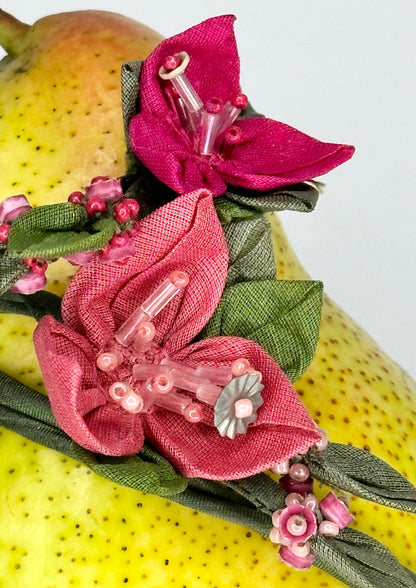 Bougainvillea Dori Single Rakhi - Rani Pink